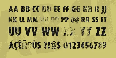 VTKS WORKER font