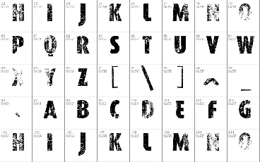 VTKS WORKER font