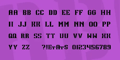 TPF U13 font