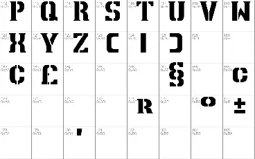 TPF U13 font