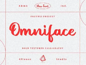 Omniface Script font