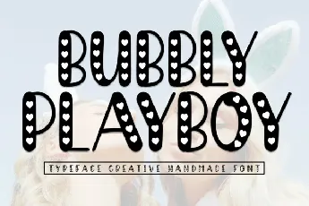 Bubbly Playboy Script font