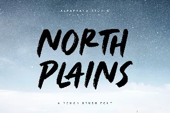 North Plains font