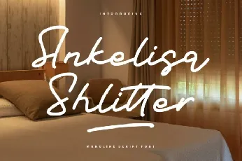 Ankelisa Shlitter font