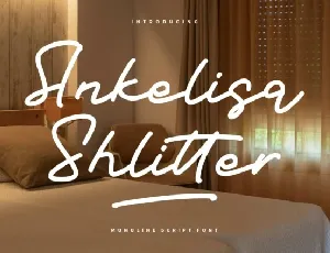 Ankelisa Shlitter font