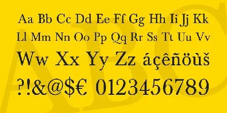 Baskervald ADF Std Family font