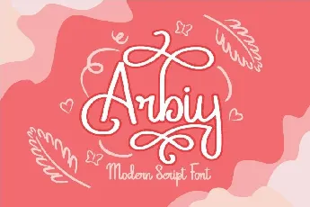 Arbiy font