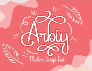 Arbiy font