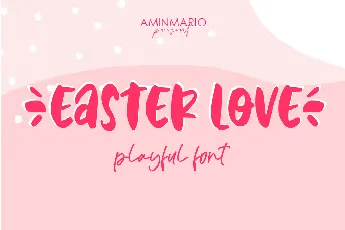 Easter Love font