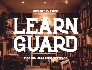 Learn Guard font