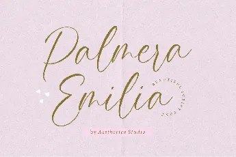 Palmera Emilia font