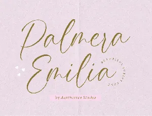 Palmera Emilia font