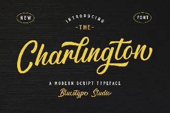 Charlington font