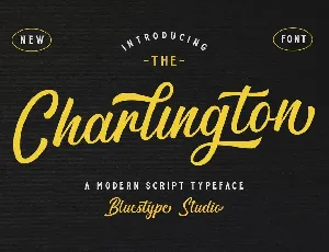 Charlington font