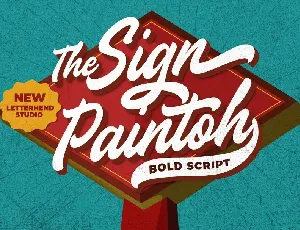 Sign Paintoh font