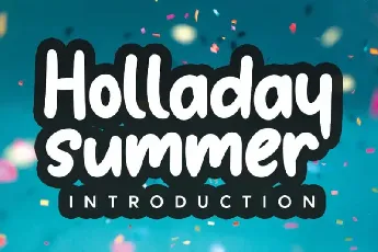 Holladay Display font