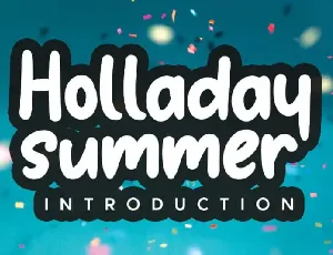 Holladay Display font