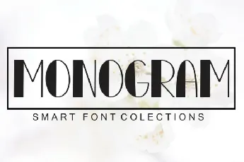 Monogram Display font