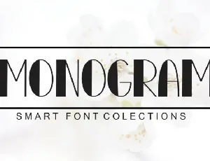 Monogram Display font