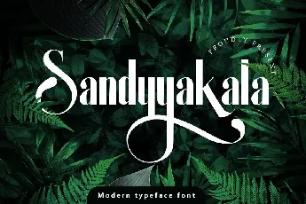 Sandyyakala font