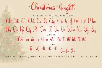 Christmas Bright font