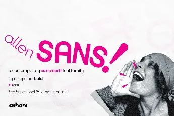 Allen Sans font