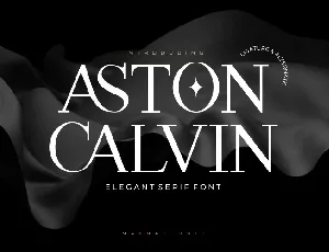 Aston Calvin font