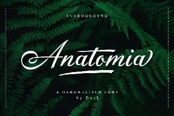 Anatomia Script Free font