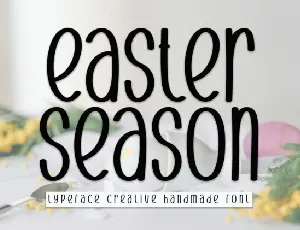 Easter Season Script font