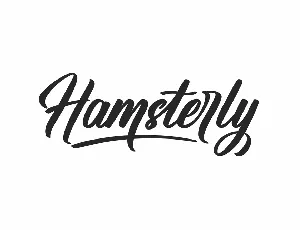 Hamsterly Demo font