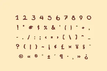 Chocolate Smoothies font