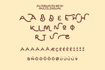 Chocolate Smoothies font