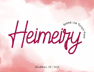 Heimeiry font