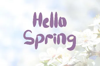 Spring Display font