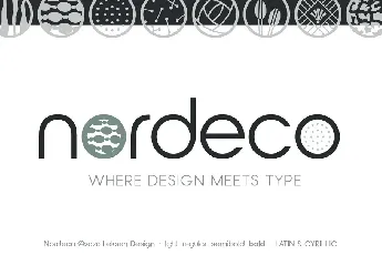 Nordeco Family font