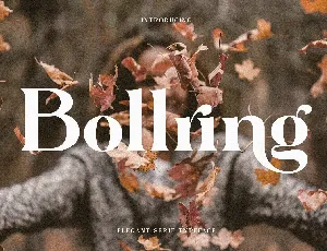 Bollring font