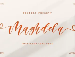 Maghdela font