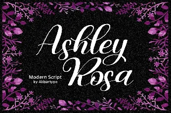 Ashley Rosa font