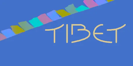 Tibet font