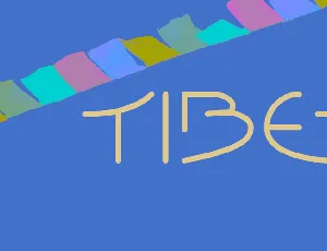 Tibet font