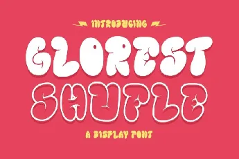 Glorest Shufle font