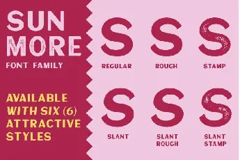 Sunmore Family font