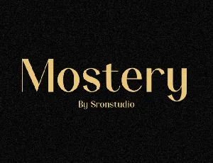 Mostery font