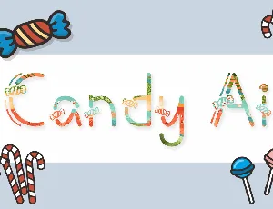Candy Ai font