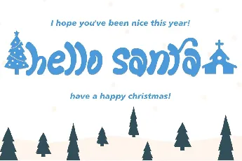 Winter Claus font