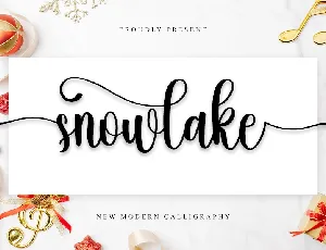 Snowlake font