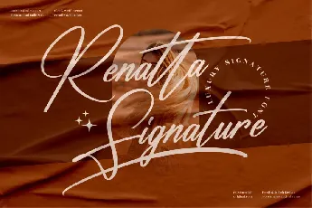 Renatta Signature font