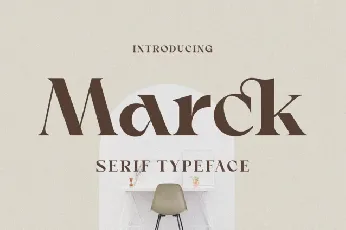 Marck font