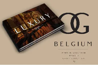 Belgium Family font