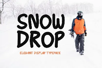 Snow Drop font